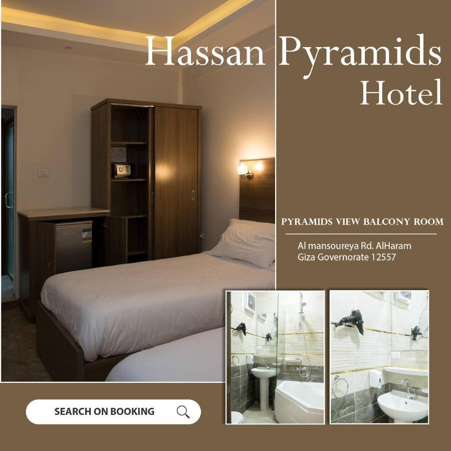 Hassan Pyramids Hotel Kairo Exterior foto